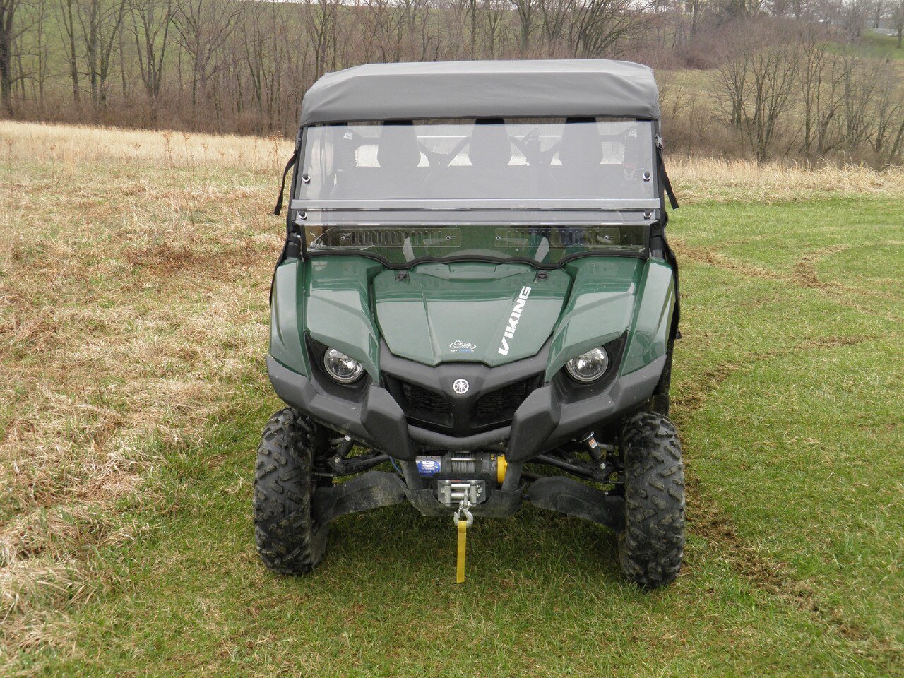 Yamaha Viking - 2 Pc Scratch-Resistant Windshield