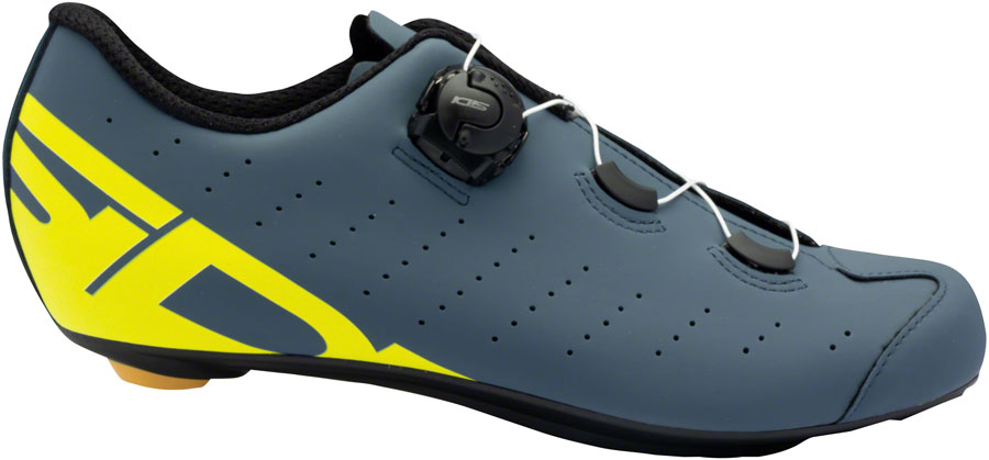 SIDI Fast 2 Road Shoes - Men's Blue/Yellow 44.5