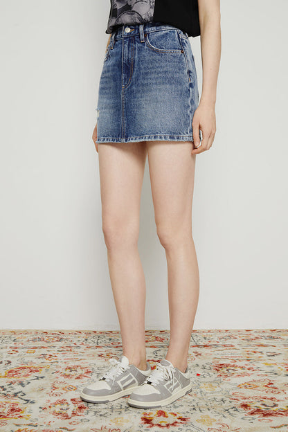 80'S Vintage Mini Skirt HJ168
