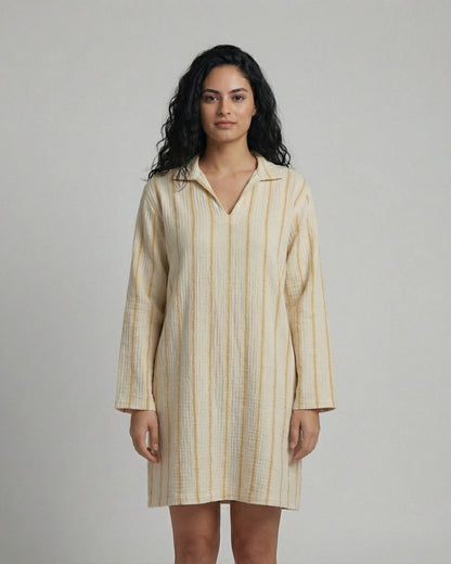 Long Sleeve Poncho Beach Cover Up