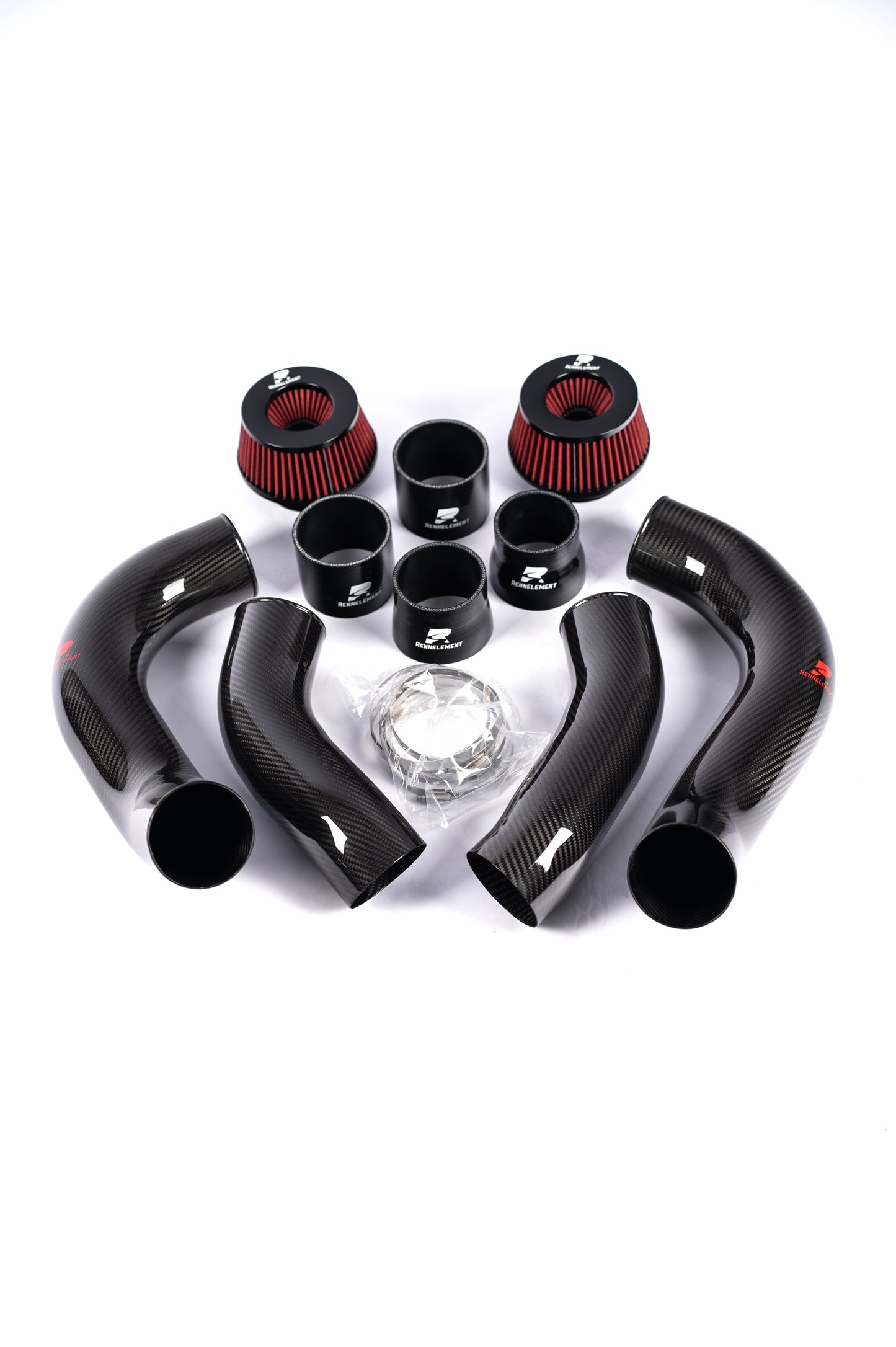 RENNELEMENT G90/G99 M5 BMW Dry Carbon Fiber Front Mount Intake