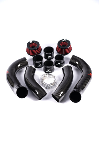 RENNELEMENT G90/G99 M5 BMW Dry Carbon Fiber Front Mount Intake