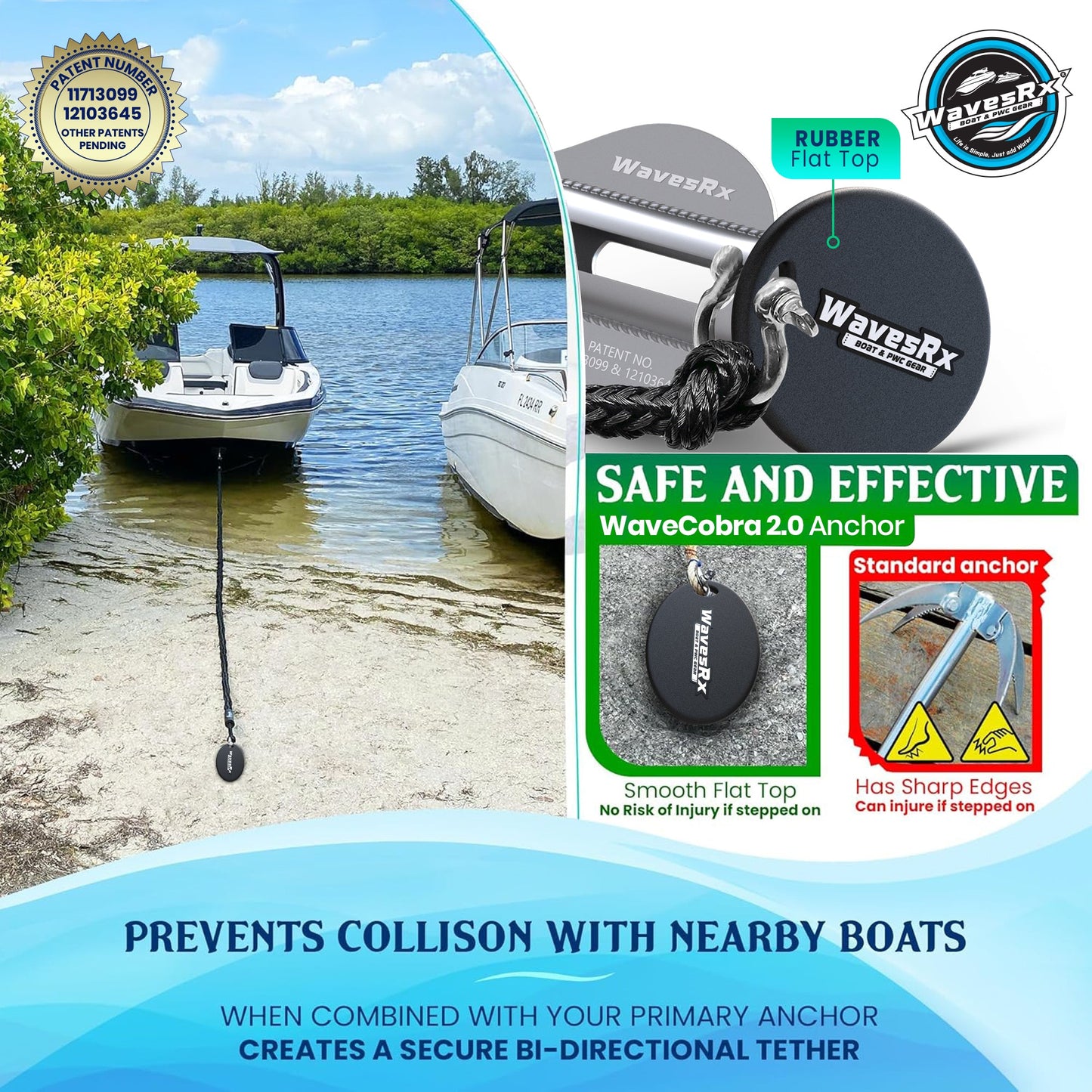 WAVECOBRA 18" ANCHOR