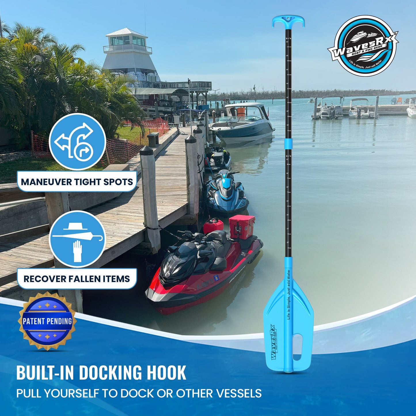 TELESCOPING PADDLE