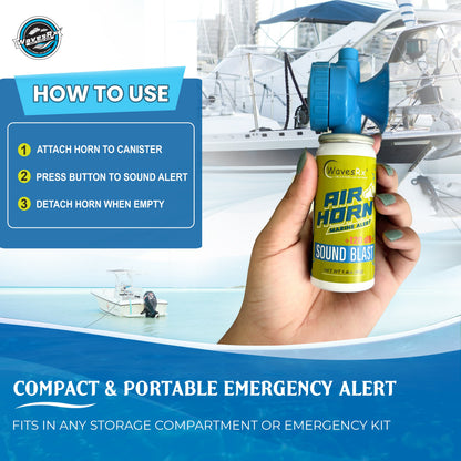 SAFETY ALERT AIR HORN