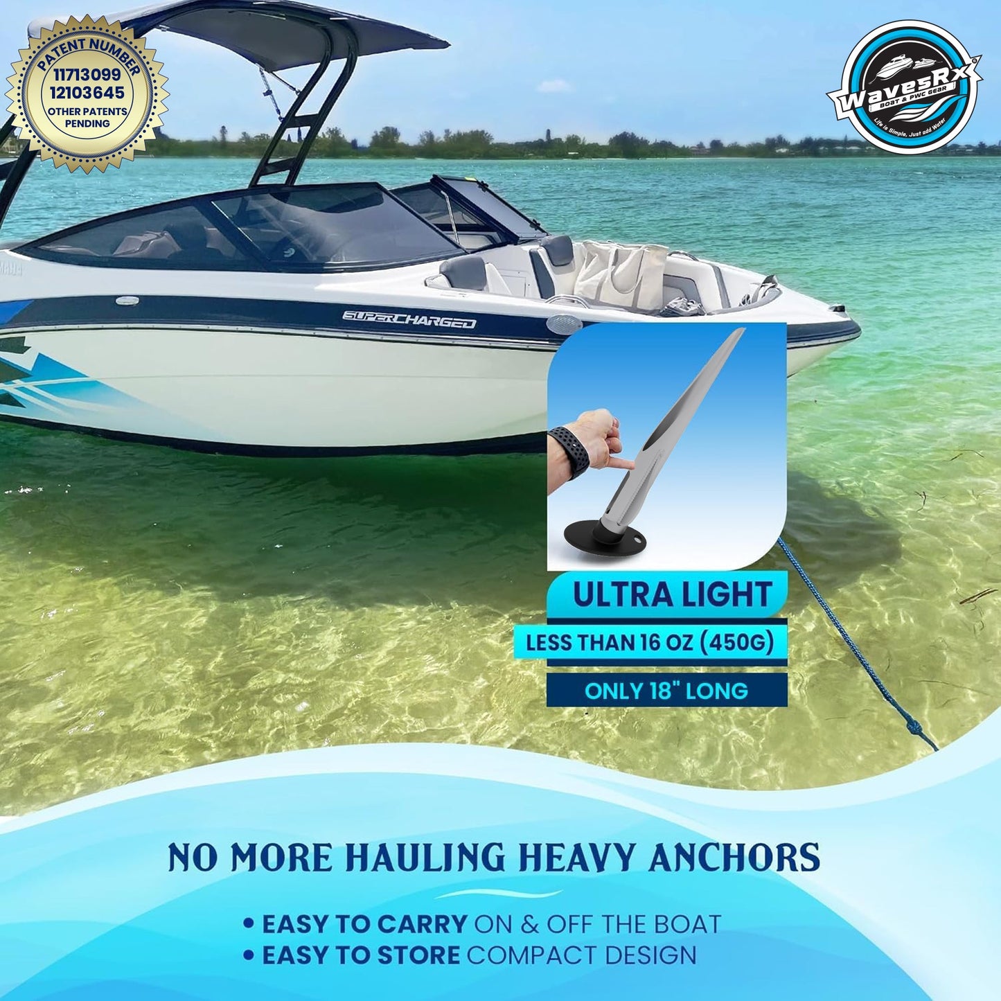 WAVECOBRA 18" ANCHOR