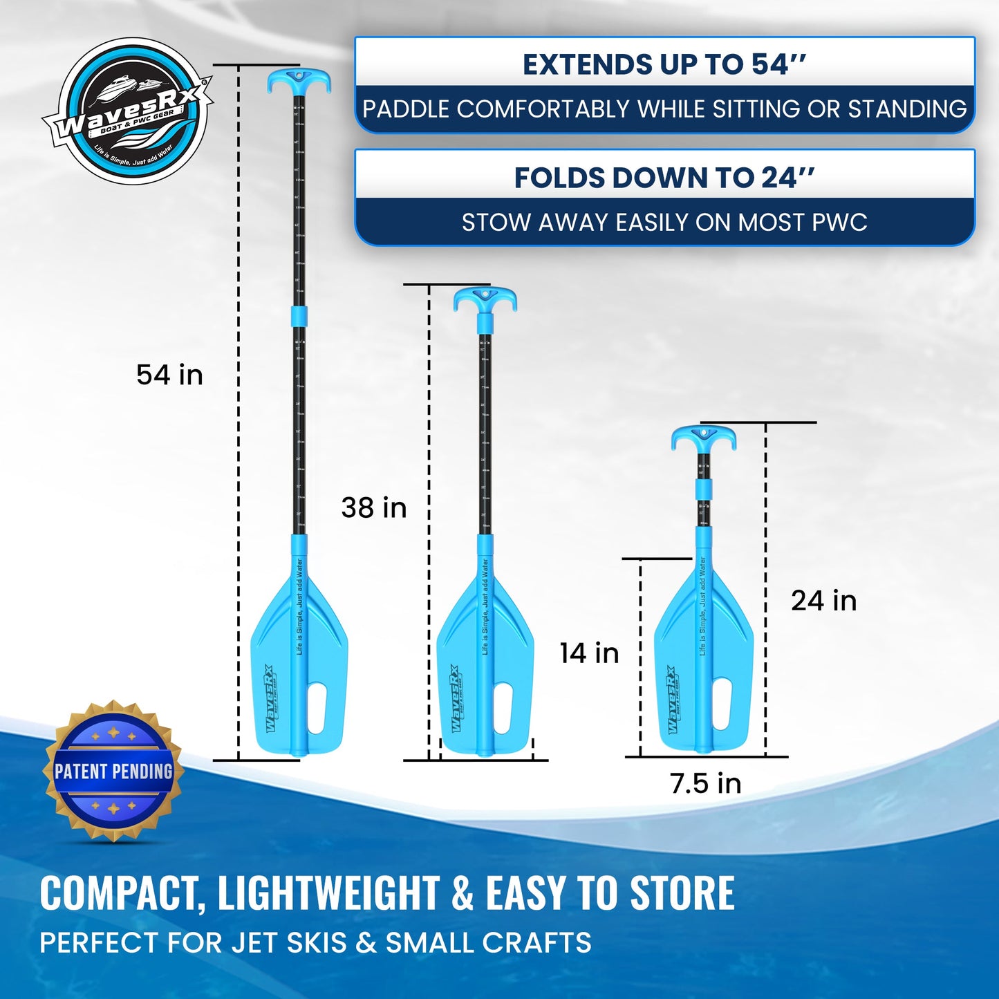TELESCOPING PADDLE
