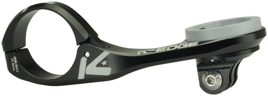 K-EDGE Wahoo Max Combo Mount - 31.8 Black