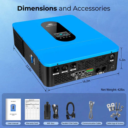 SunGold 6.5KW 48V Split Phase Solar Inverter