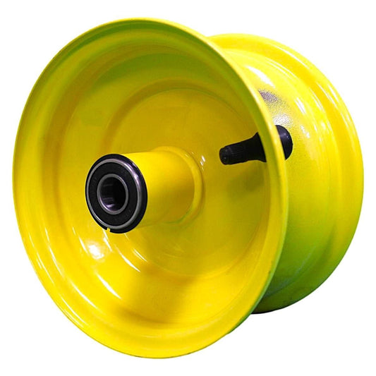 6x3.25 Steel Wheel - John Deere Yellow (Set of 4)