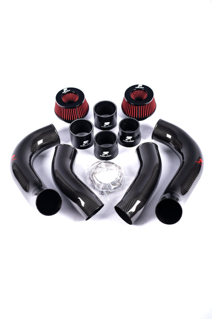RENNELEMENT G90/G99 M5 BMW Dry Carbon Fiber Front Mount Intake
