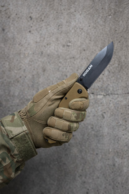 ROGUE Folding Knife-Gen 1 (Coyote/Black)