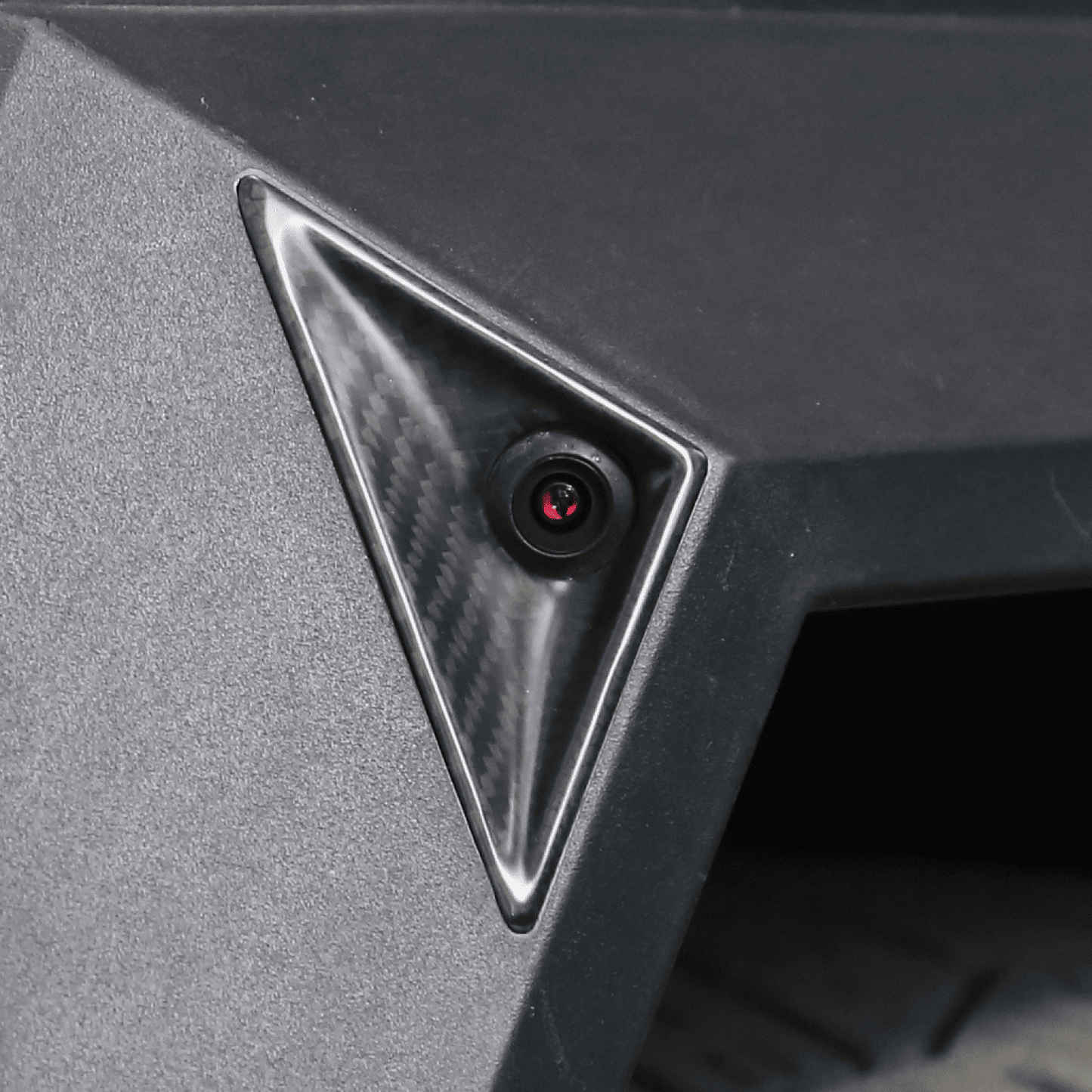 [Real Carbon Fiber] Fender Camera Decorative Cover For Cybertruck