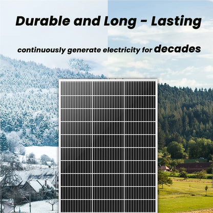 200W Rigid Solar Panels w/ cable and connector