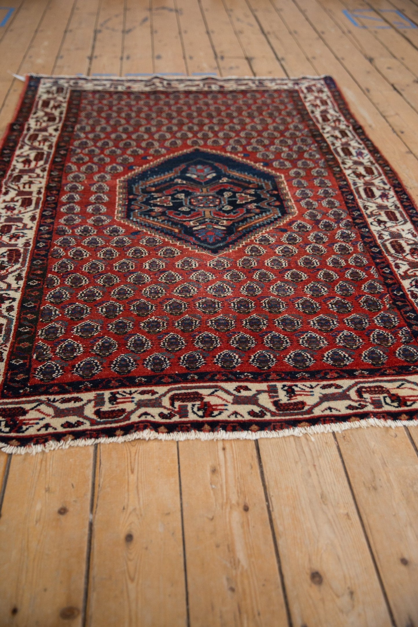4x6 Vintage Serbend Rug