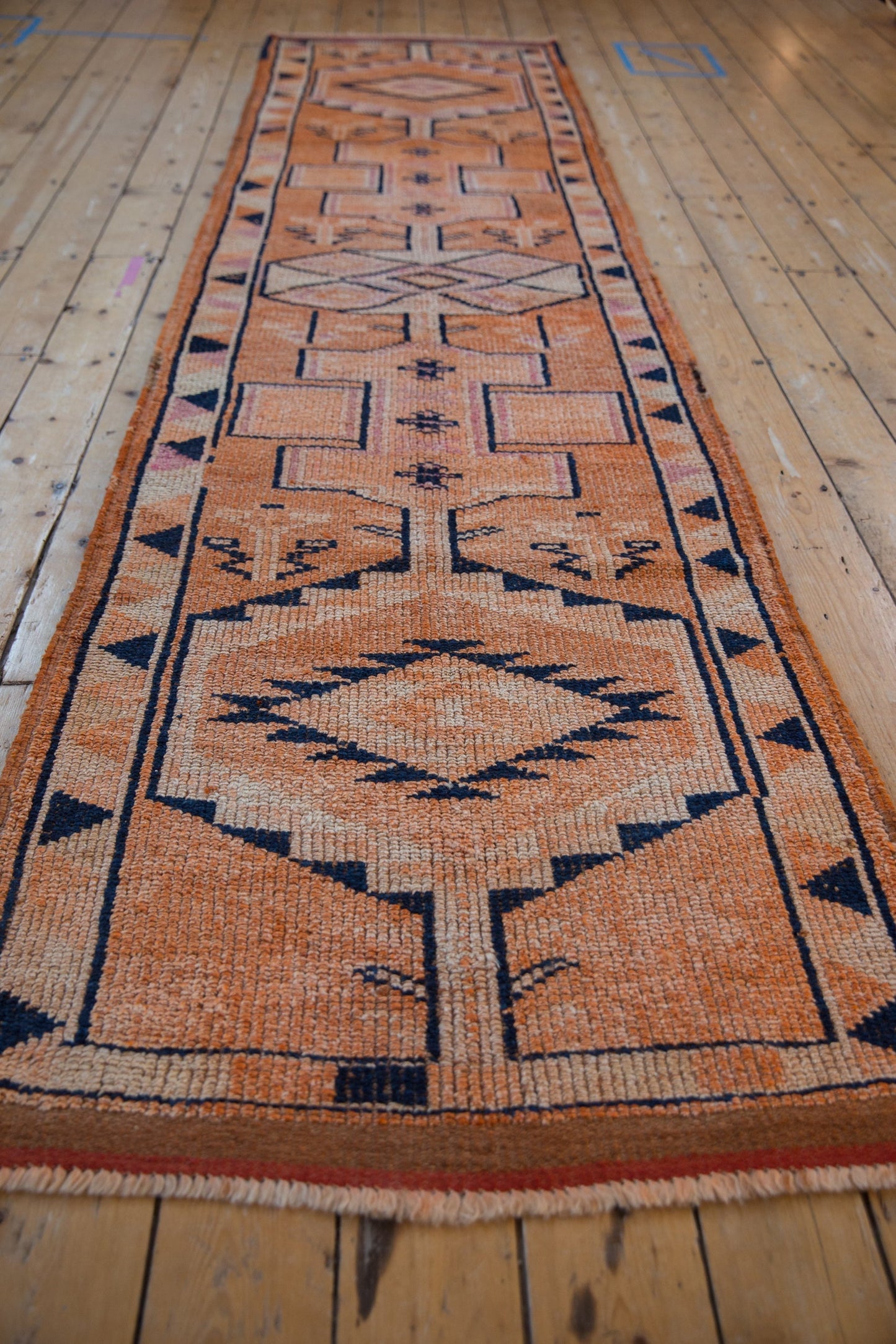 3x12 Vintage Distressed Kurd Rug Runner
