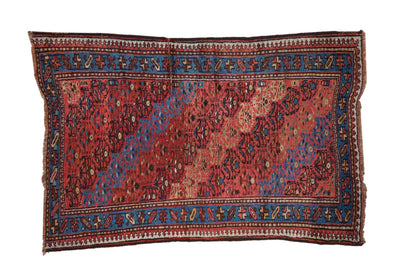 3x4.5 Vintage Kurd Rug