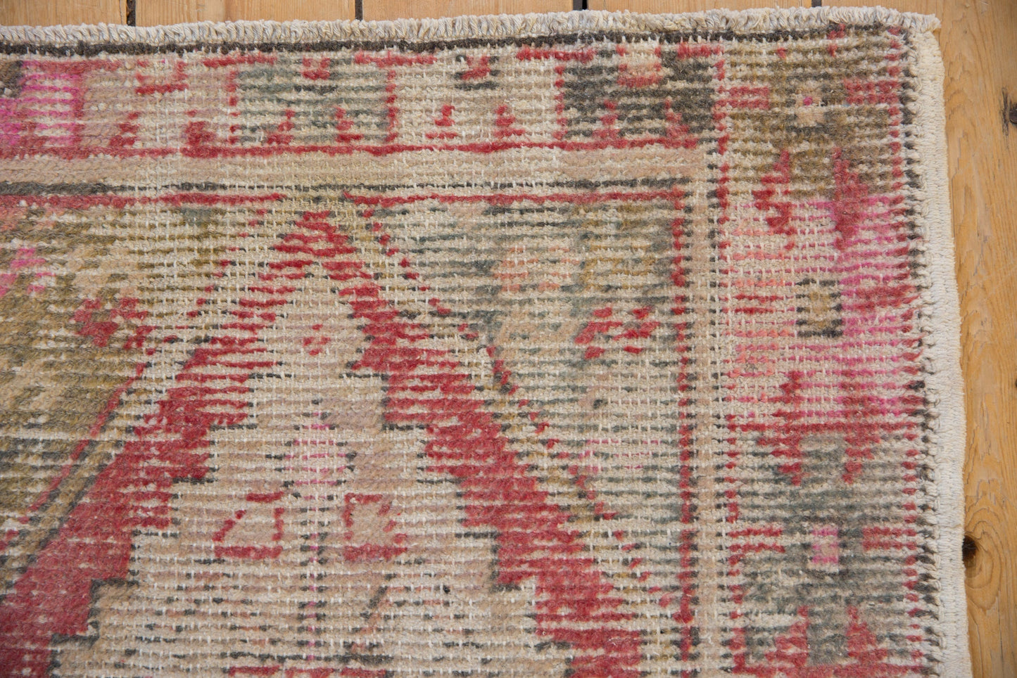 2.5x4 Vintage Distressed Oushak Rug