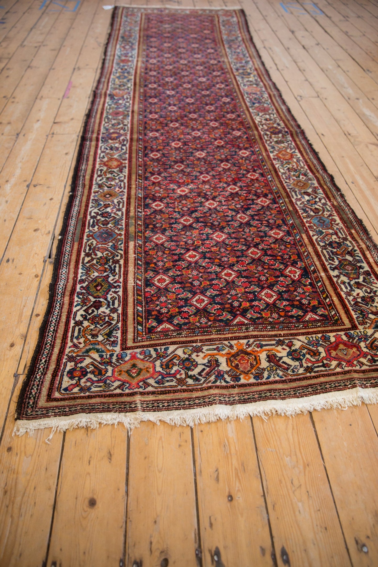 3.5x12 Vintage Malayer Rug Runner