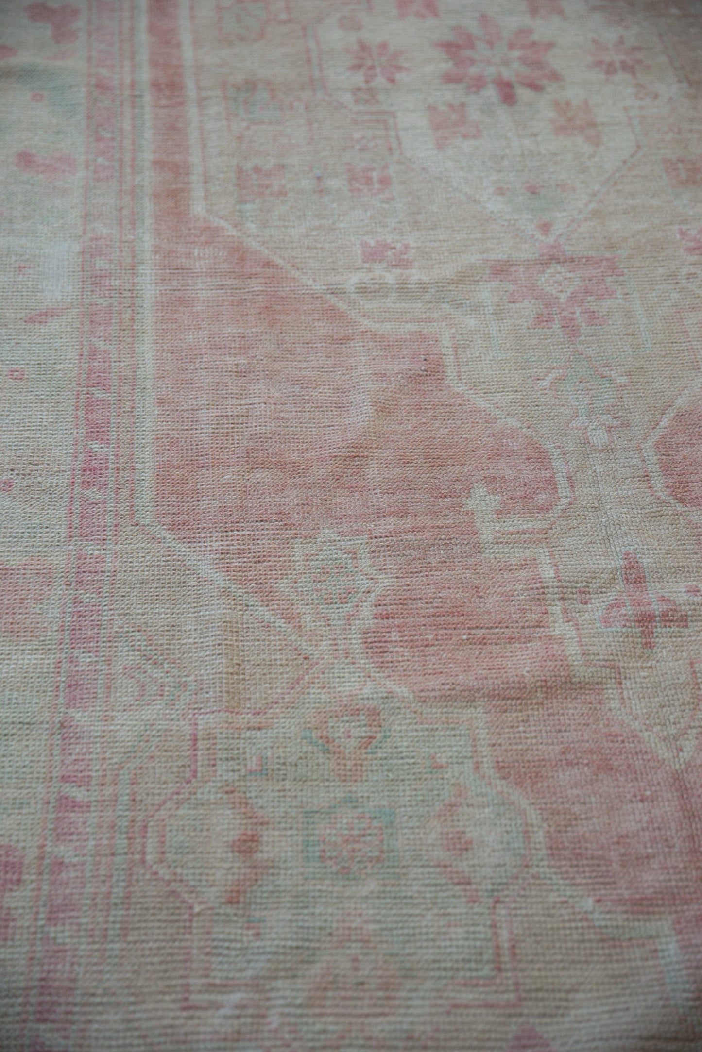 5x12 Vintage Distressed Oushak Rug Runner