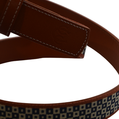 Aztec Checker Belt