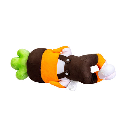 LOBOO Plush Motorcycle Mascot – Soft Adventure Buddy with Multiple Mounting Loops for Panniers, Crash Bars & Backpacks