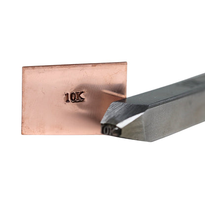 Jewelers Metal Stamp, Hardened Steel, Hallmarking