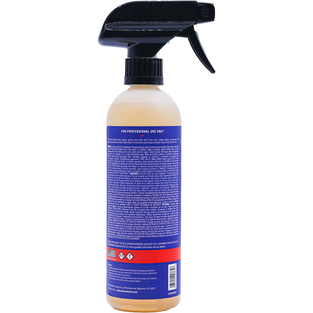 Malco VIP Vinyl  Plastic Cleaner - 16oz