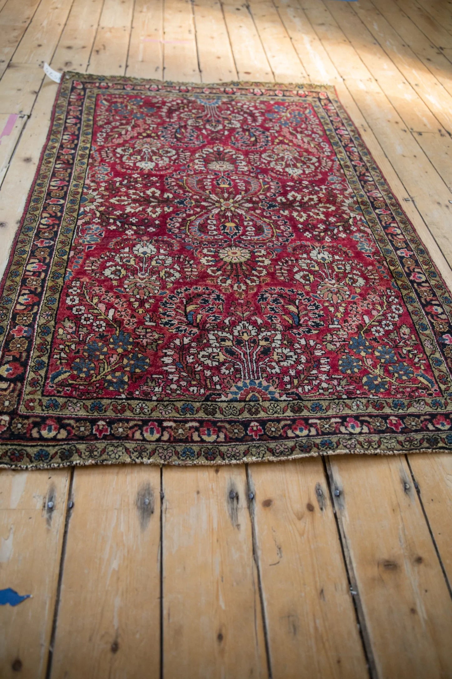 3x5 Antique German Sarouk Rug