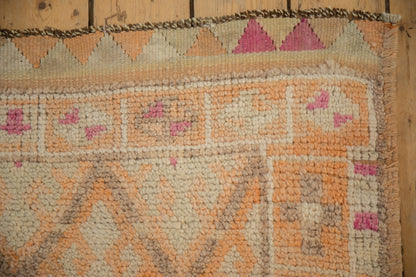 2.5x12 Vintage Distressed Kurd Rug Runner