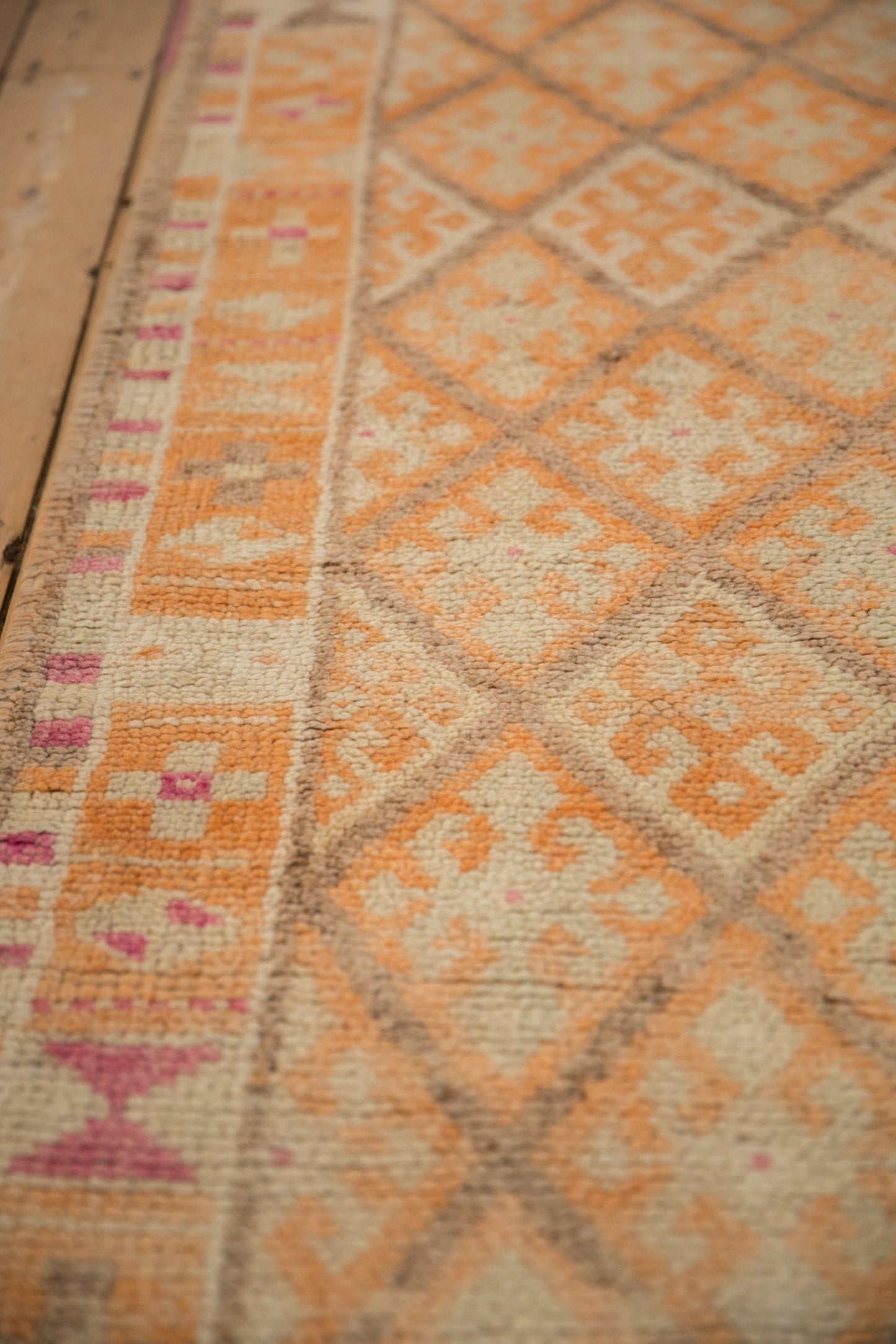 2.5x12 Vintage Distressed Kurd Rug Runner