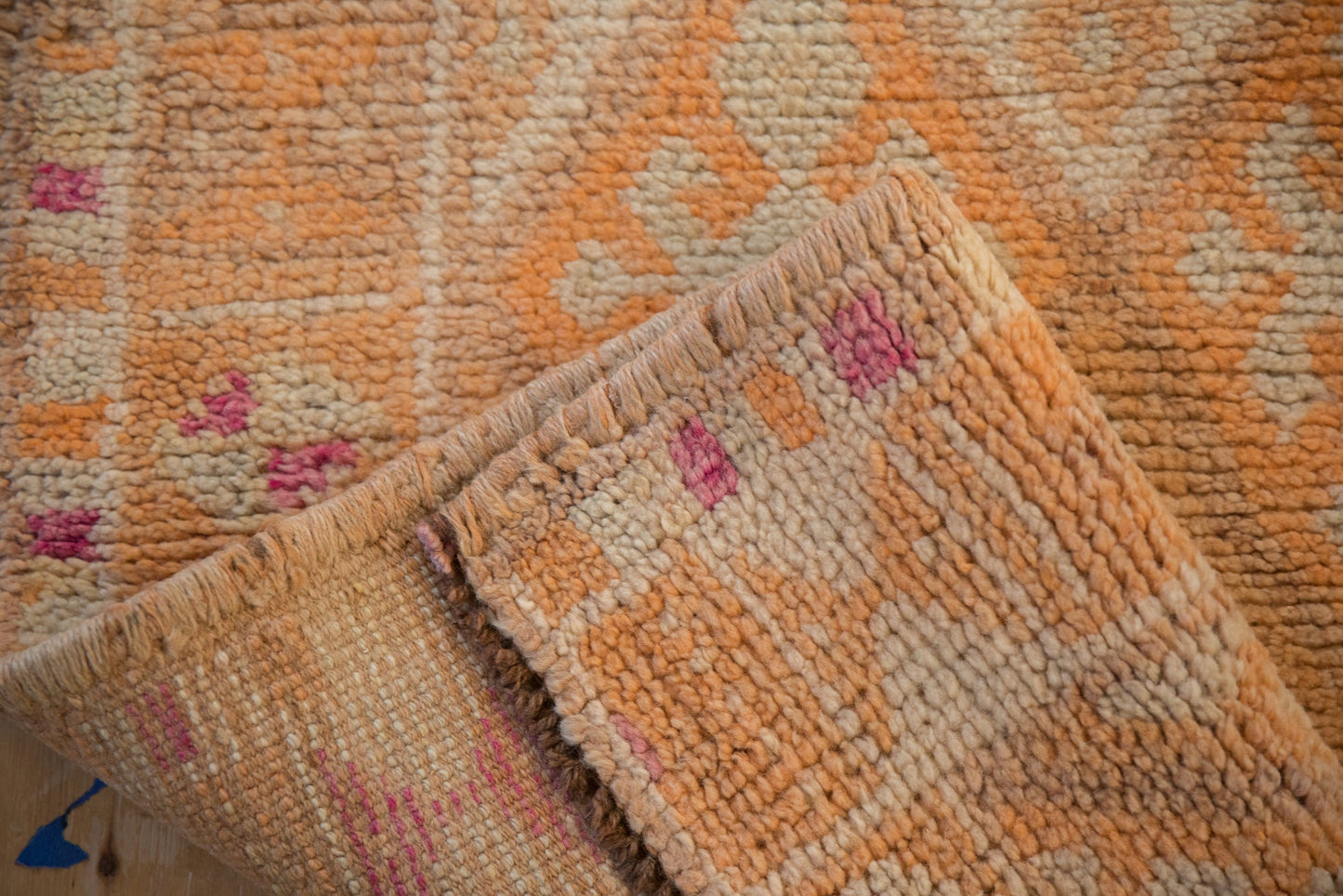 2.5x12 Vintage Distressed Kurd Rug Runner