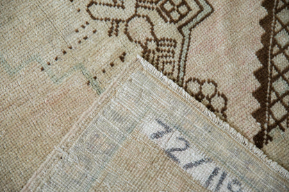 3.5x6.5 Vintage Distressed Oushak Rug