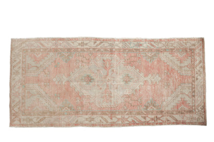 2.5x5.5 Vintage Distressed Oushak Rug Runner