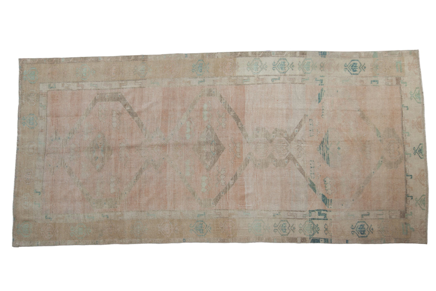 5x11 Vintage Distressed Oushak Rug Runner