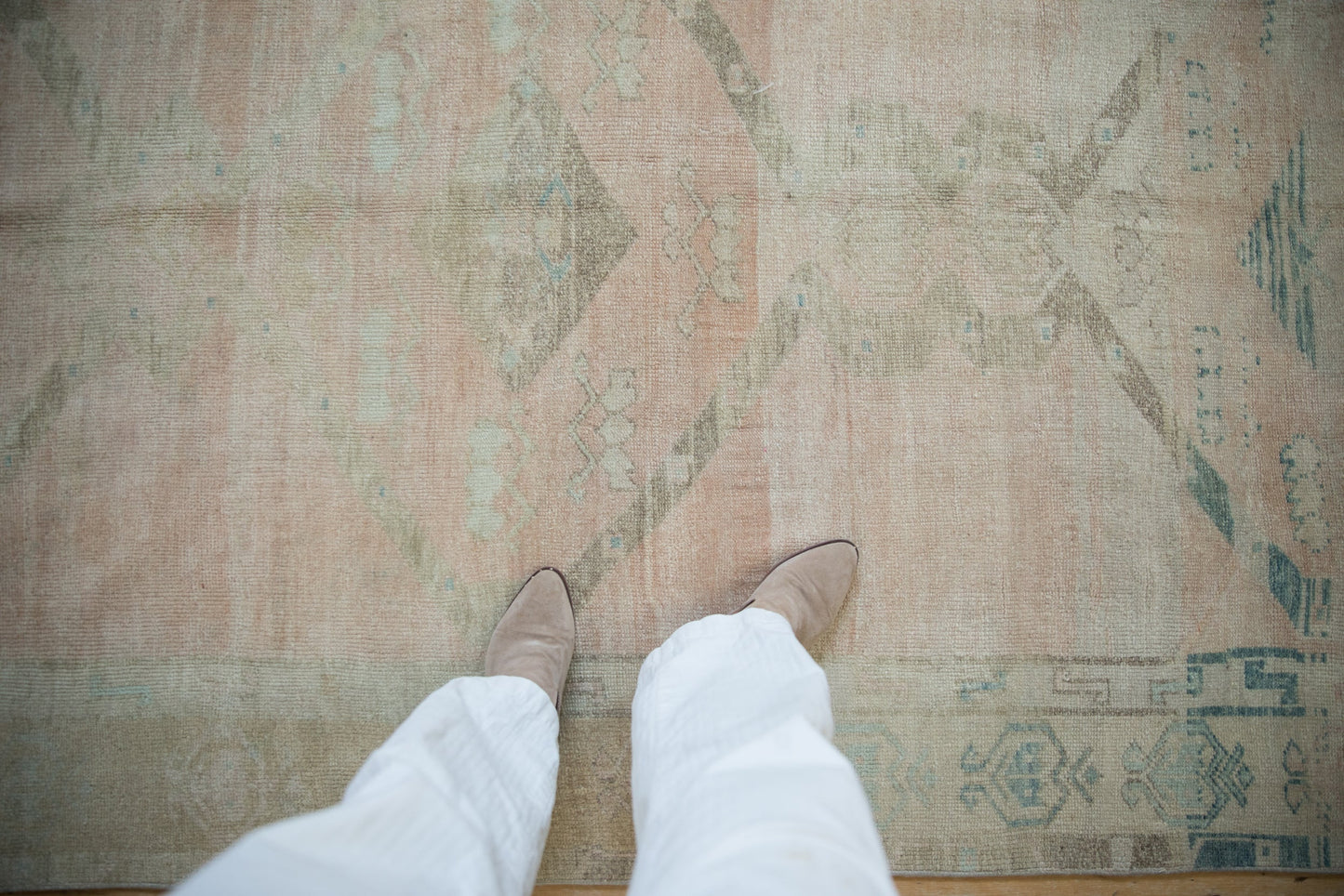 5x11 Vintage Distressed Oushak Rug Runner