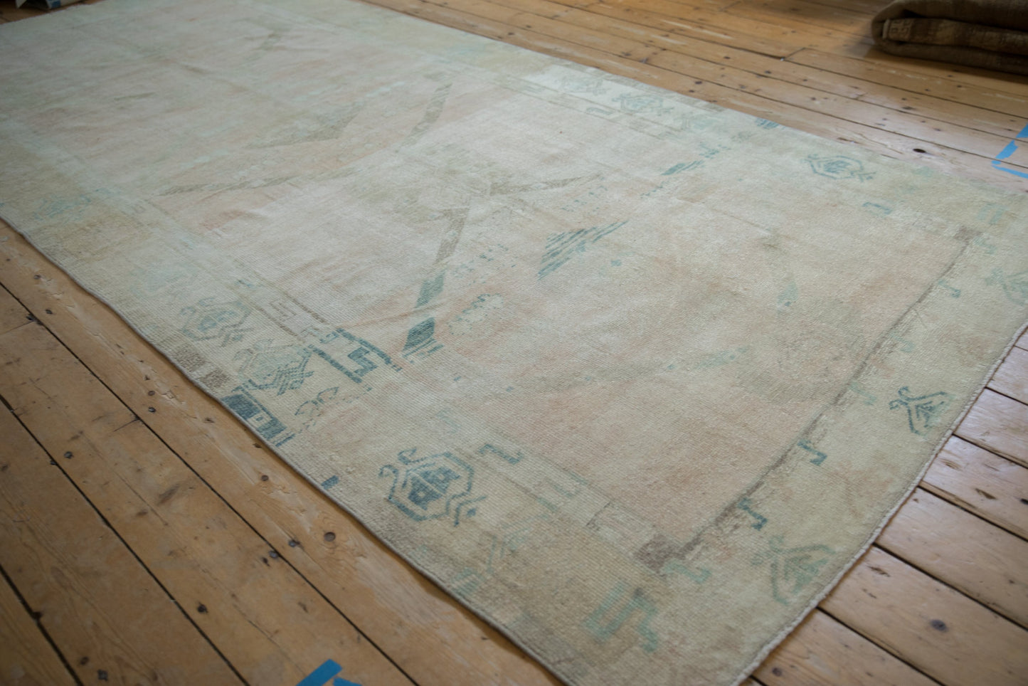 5x11 Vintage Distressed Oushak Rug Runner