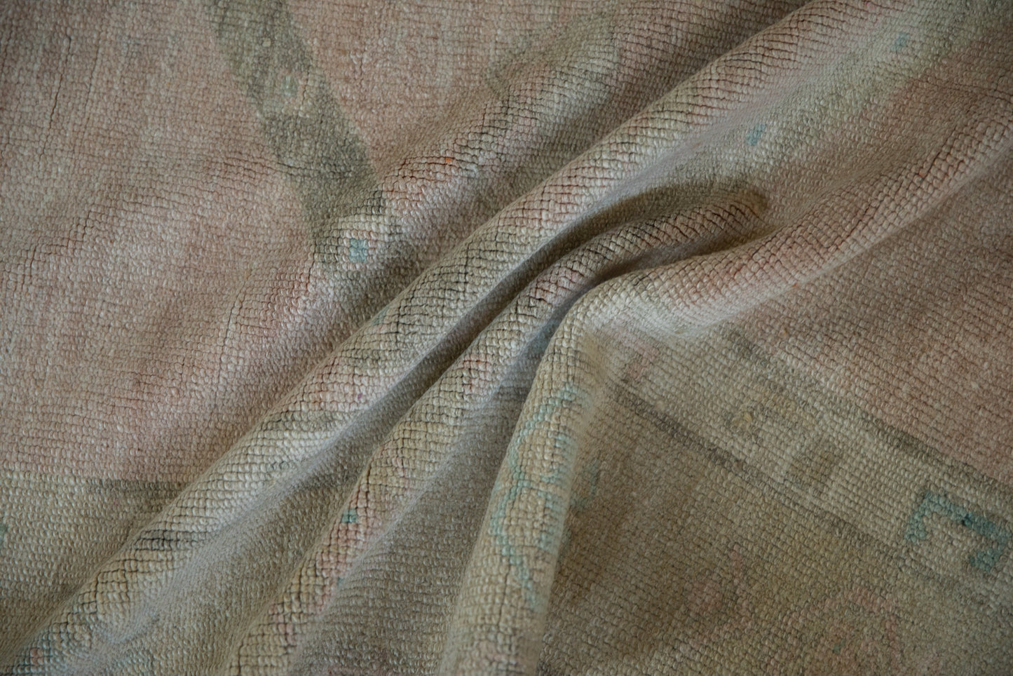 5x11 Vintage Distressed Oushak Rug Runner