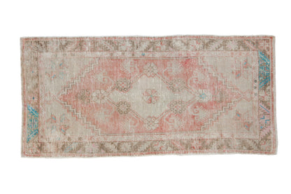 2.5x5.5 Vintage Distressed Oushak Rug Runner