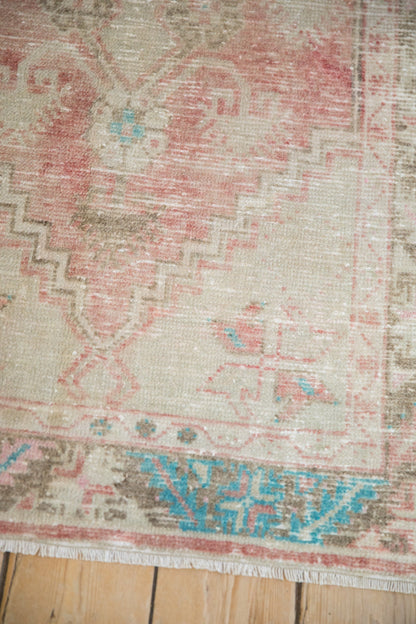 2.5x5.5 Vintage Distressed Oushak Rug Runner