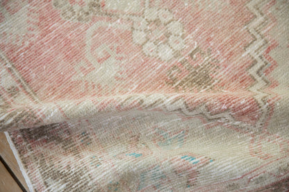 2.5x5.5 Vintage Distressed Oushak Rug Runner