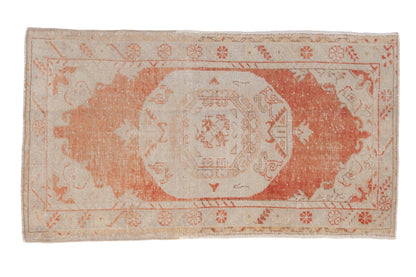 2.5x4.5 Vintage Distressed Oushak Rug