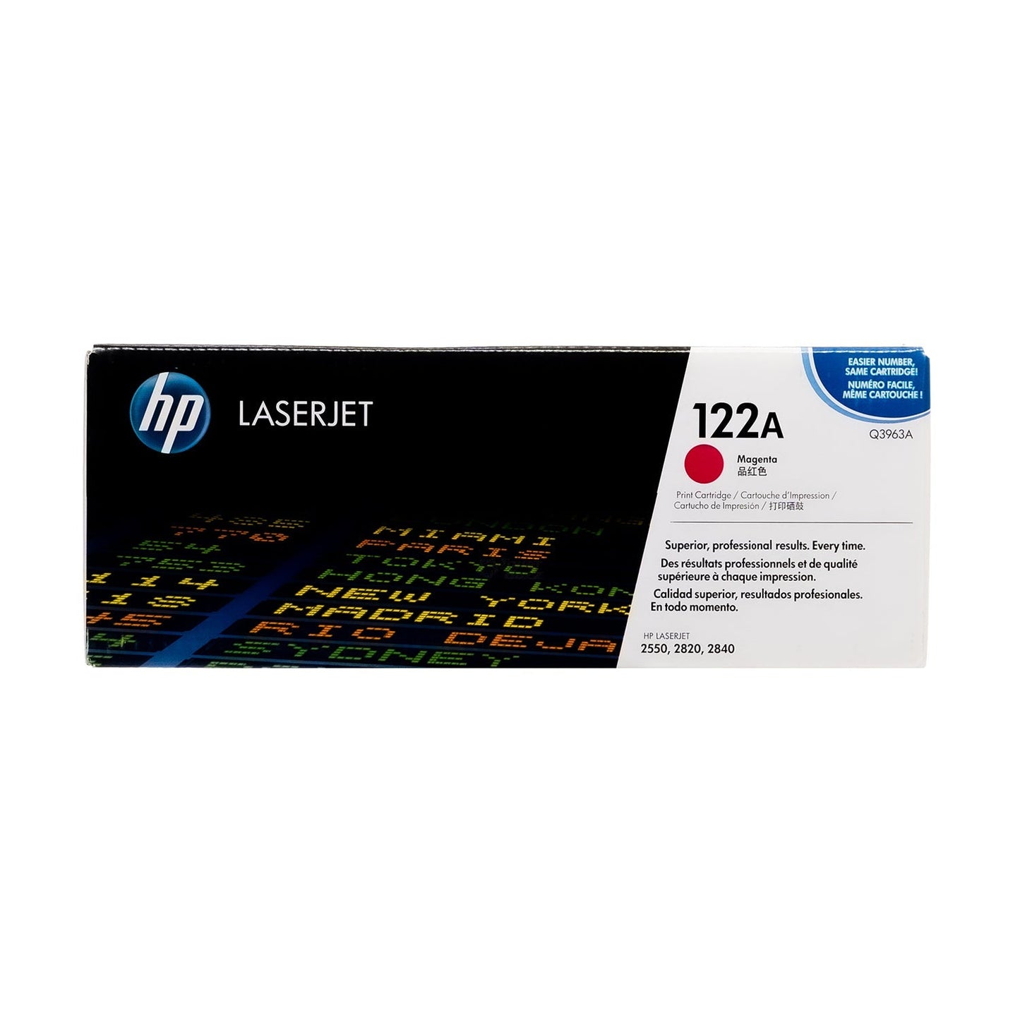 New, Pre-Owned - HP 122A (Q3963A) Magenta New, Pre-Owned - LaserJet Toner Cartridge
