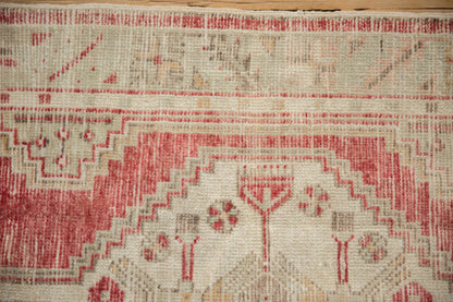 2.5x5 Vintage Distressed Oushak Rug Runner