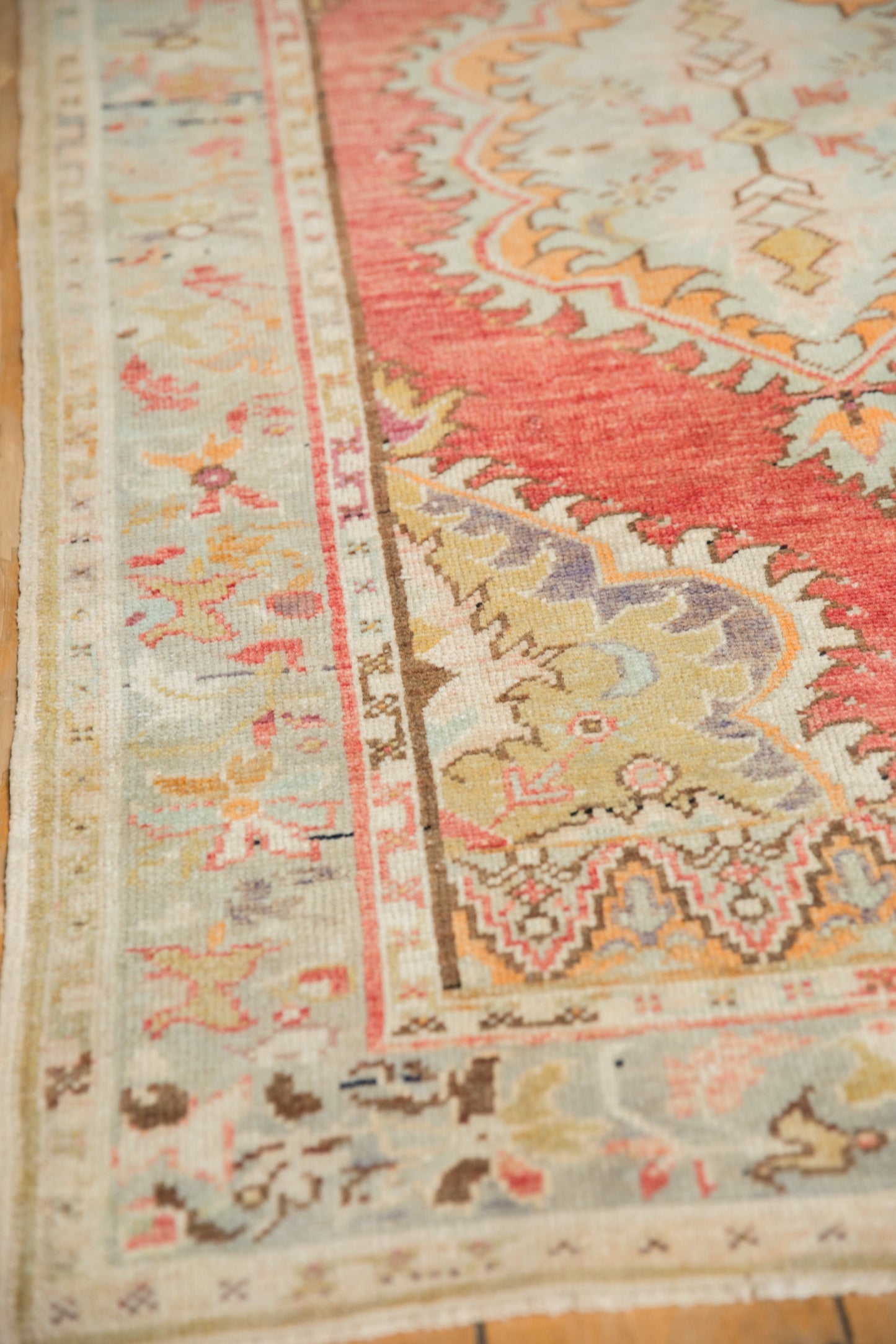 3x6 Vintage Distressed Oushak Rug Runner