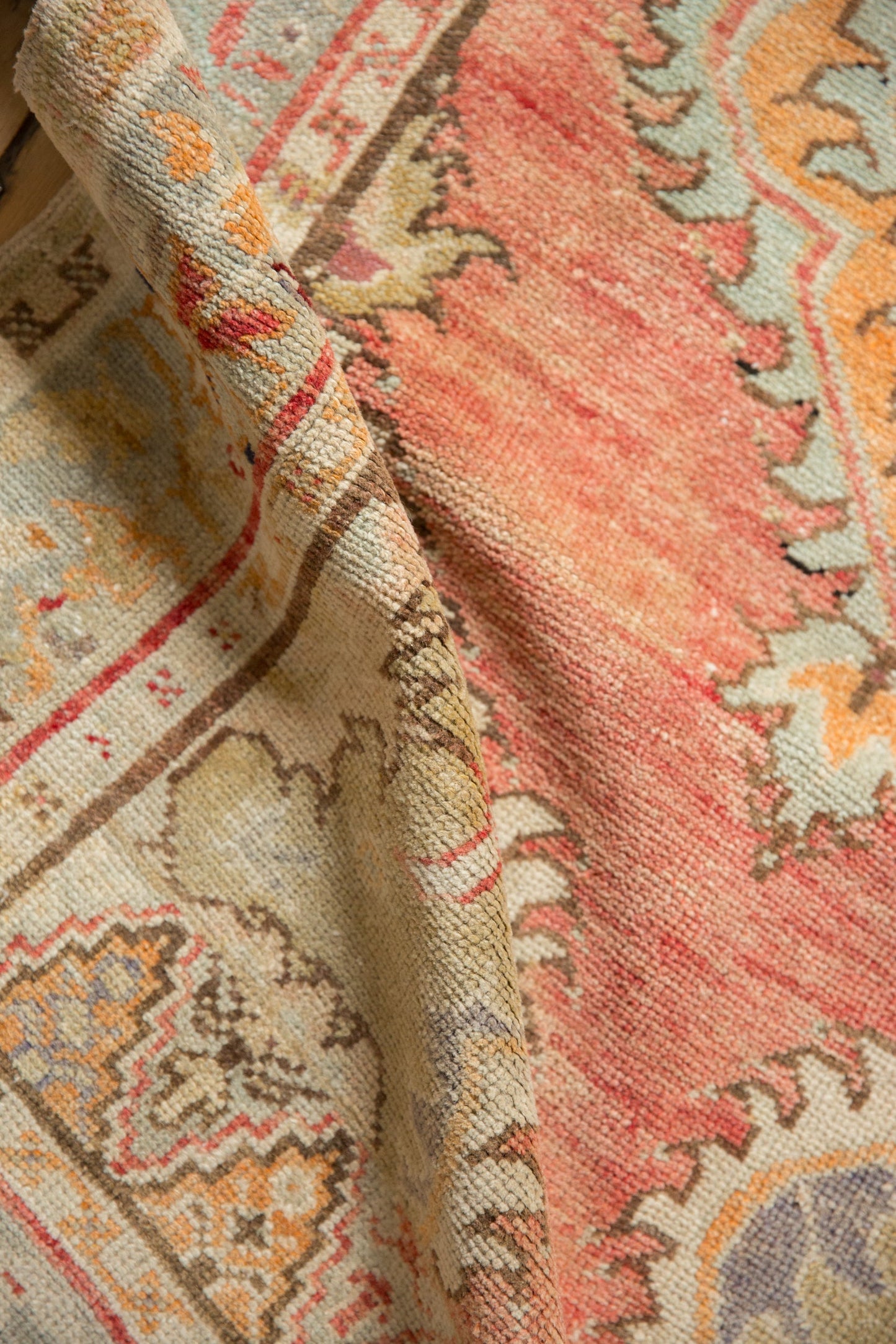 3x6 Vintage Distressed Oushak Rug Runner