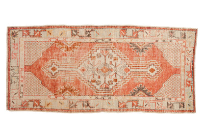 2.5x5.5 Vintage Distressed Oushak Rug Runner