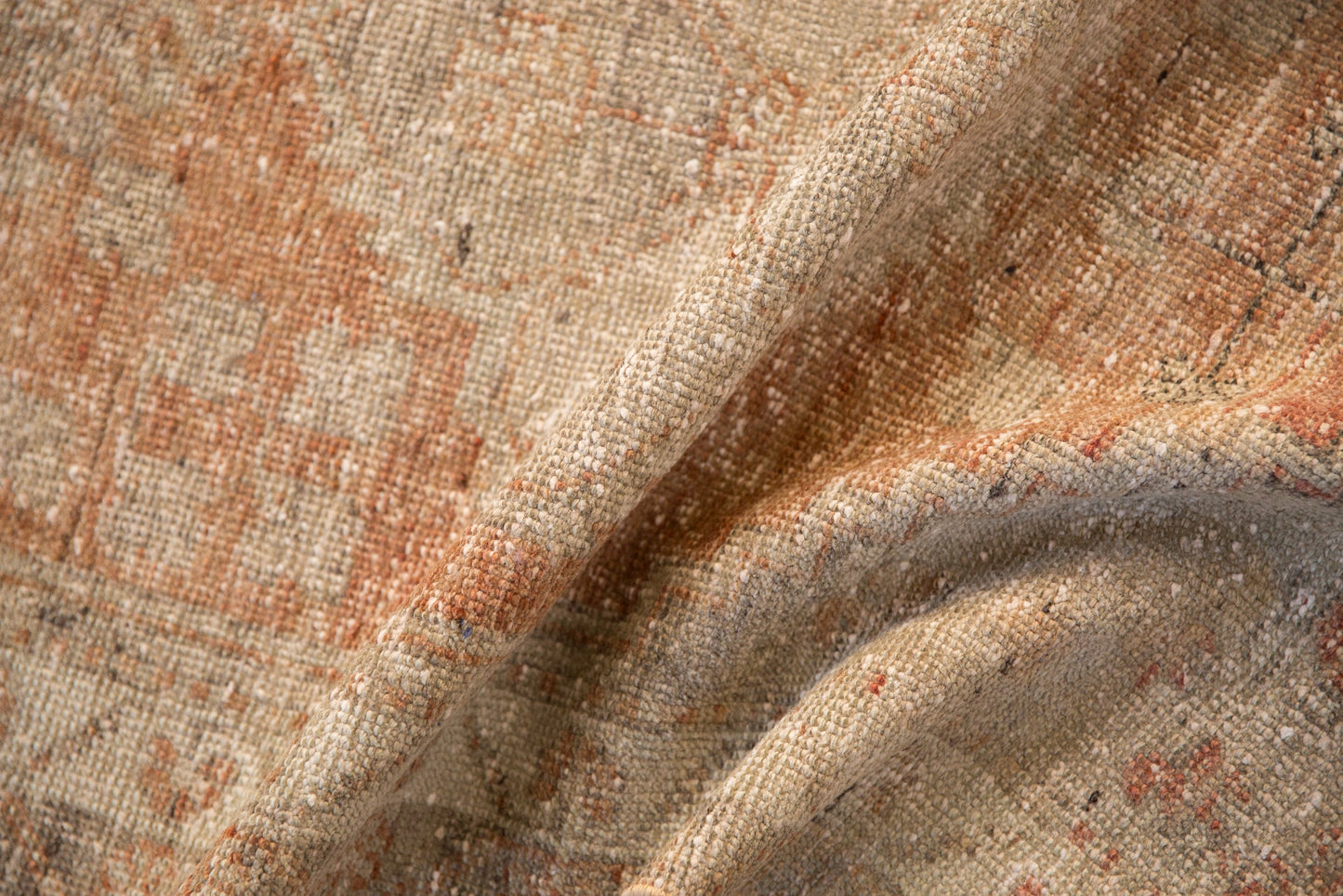 2.5x9 Vintage Distressed Oushak Rug Runner