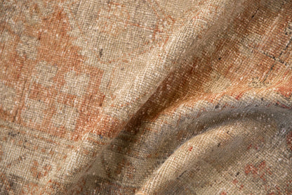 2.5x9 Vintage Distressed Oushak Rug Runner