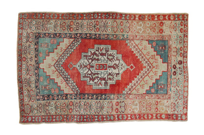 3.5x5.5 Vintage Distressed Anatolian Rug